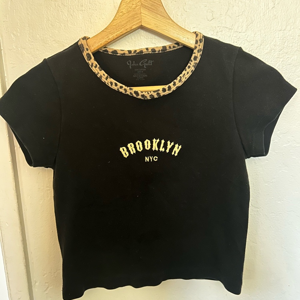 Brandy Black Crop Top🖤🎬⚫️♠️🕷️
